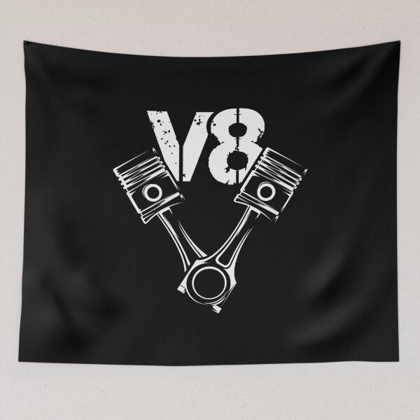Item preview, V8 engine pistons illustration designed and sold by AndreMi.