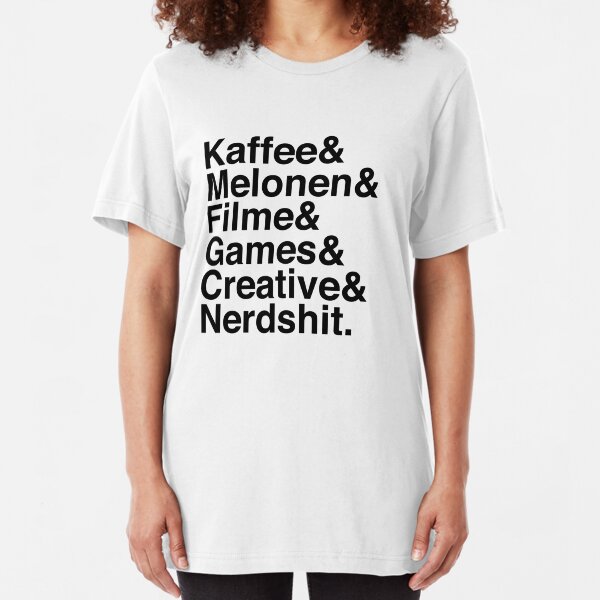 Helveticashit. Slim Fit T-Shirt