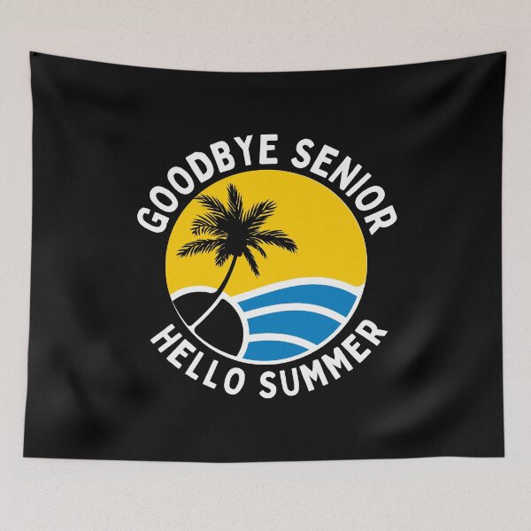 Item preview, Funny Quote For Last Day Of School: Goodbye Senior Hello Summer designed and sold by AmeliaStore1.