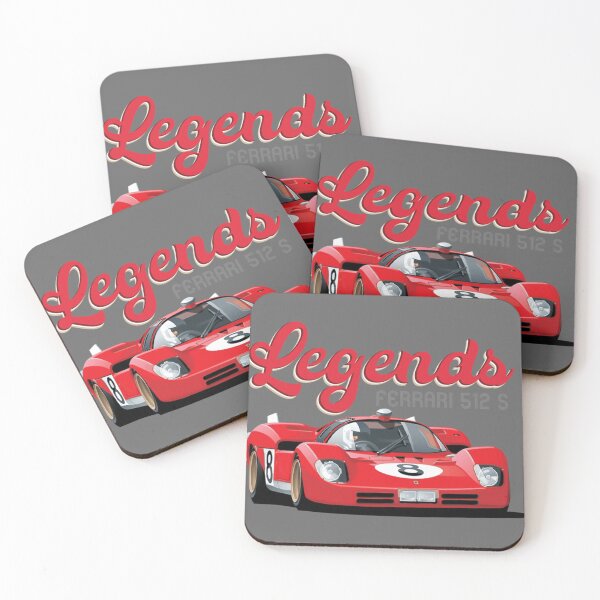 Item preview, Legends 512 s racing car vintage style Classic designed and sold by TayaDuBuque.