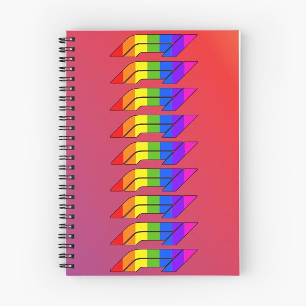 Item preview, Pride Rainbow F1 Racing Design designed and sold by Paddock Passion.