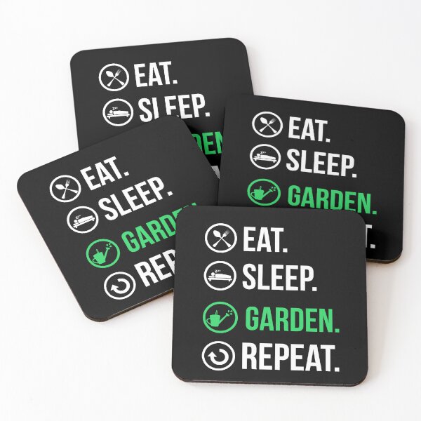 Item preview, Eat Sleep Garden Repeat designed and sold by Luna1Shop.