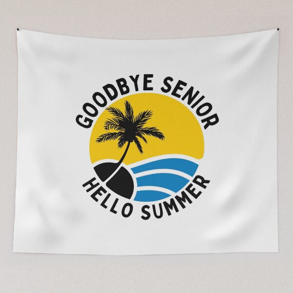 Item preview, Funny Quote For Last Day Of School: Goodbye Senior Hello Summer designed and sold by AmeliaStore1.