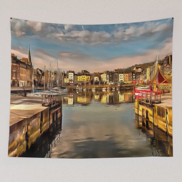 Item preview, Honfleur (Painting) designed and sold by cmphotographs.