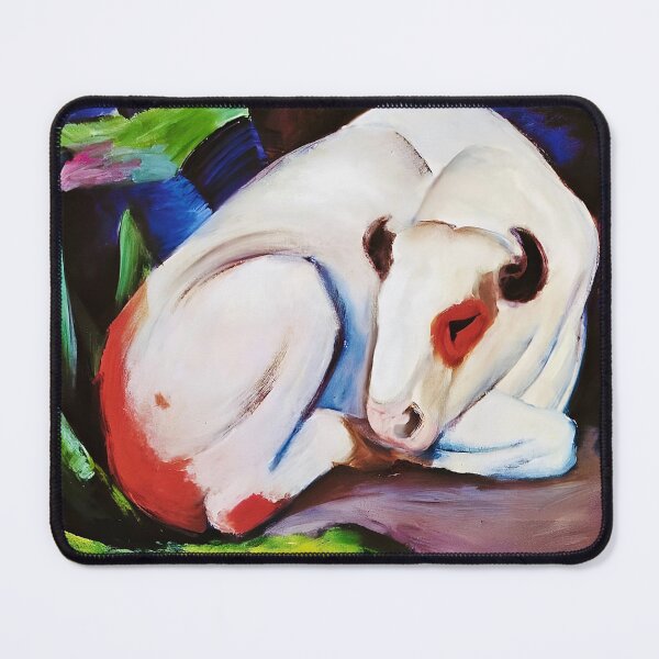 Artikelvorschau, The Steer (The Bull) by Franz Marc entworfen und verkauft von WonderweissStudio.