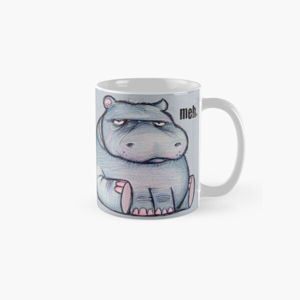 Meh Hippo Classic Mug