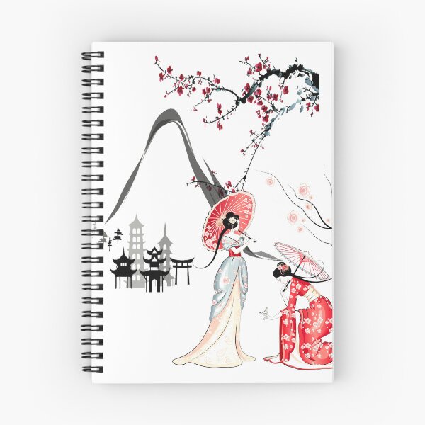 Item preview, Two girls with umbrella near the mountain  designed and sold by Kodika01.