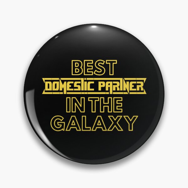 Item preview, Best Domestic Partner In The Galaxy | Cute Family Gift Idea For Domestic Partner designed and sold by kindxinn.