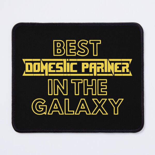 Item preview, Best Domestic Partner In The Galaxy | Cute Family Gift Idea For Domestic Partner designed and sold by kindxinn.