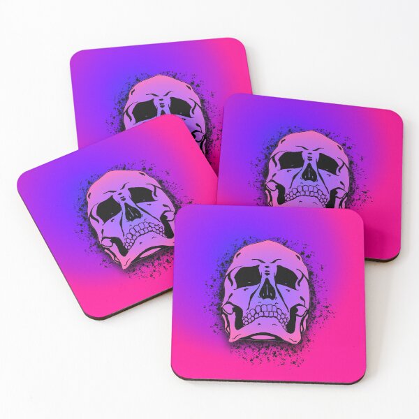 Item preview, Bisexual Pride Flag with Grunge Skull Skeleton Bones - Distressed Punk Rock Goth Halloween designed and sold by srhosterman.