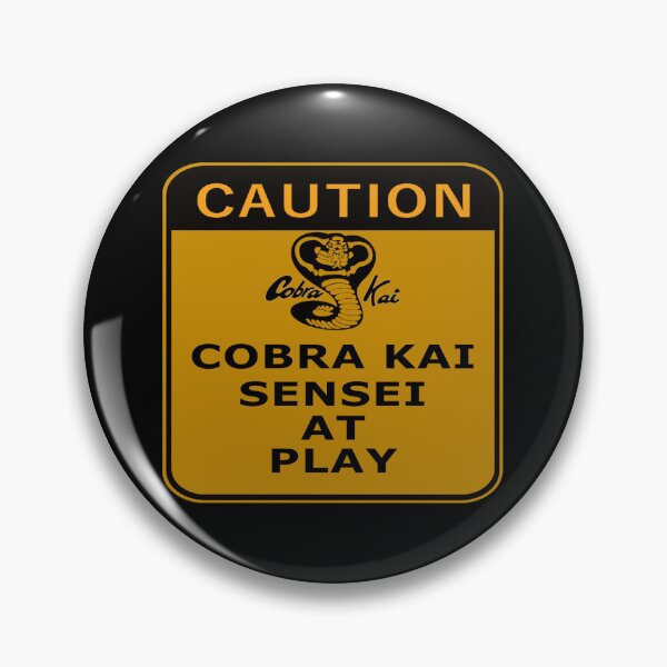 Item preview, Caution Cobra Kai Sensei At Play designed and sold by Amanda Baez.