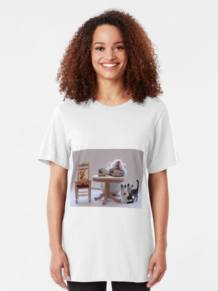 Alternate view of Another cup of tea :) Slim Fit T-Shirt