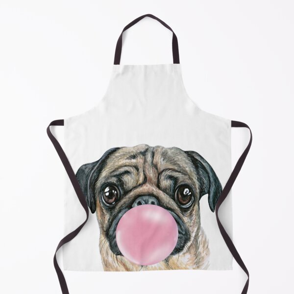 Item preview, Bubblegum Pug Dog designed and sold by starrylite.