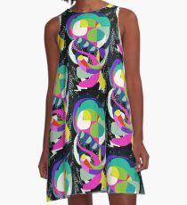 Vestido acampanado Squid No. 4 - Shapes