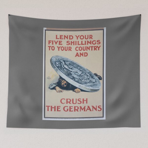 Item preview, Lend your five shillings to your country and crush the Germans 426 Classic designed and sold by TayaDuBuque.