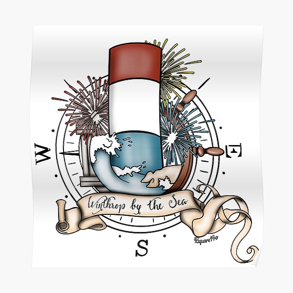 "Winthrop 4th of July" Poster for Sale by Rsquarepro Redbubble