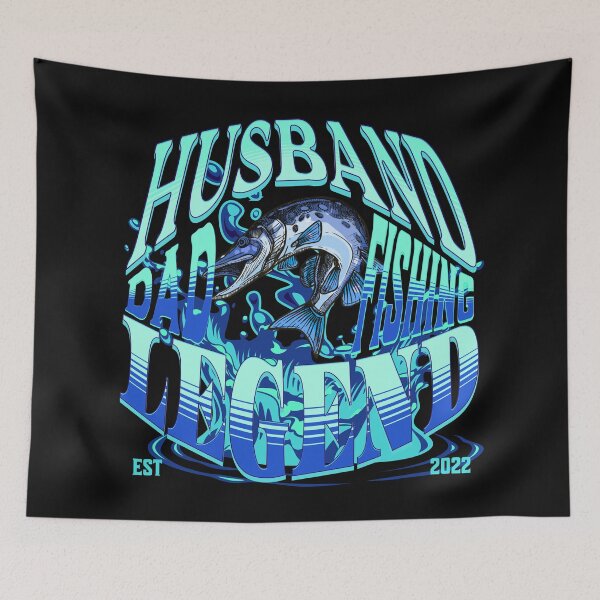 Item preview, HUSBAND DAD FISHING LEGEND   designed and sold by Affyboss6.