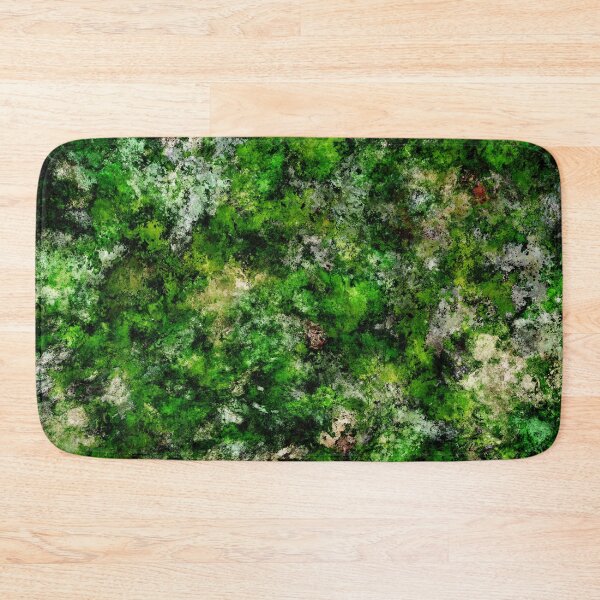 Item preview, Damp green rocks designed and sold by Keith Mills.