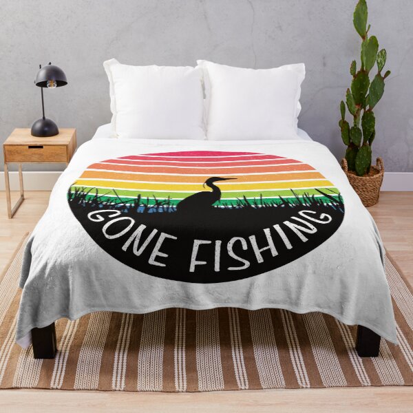 Item preview, Gone Fishing (Light BG) designed and sold by OutOfNowhere.