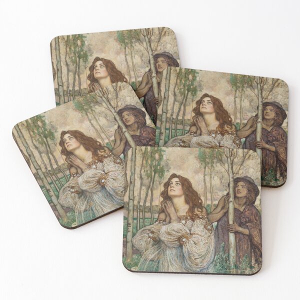 Item preview, Women in a Forest by Charles Allan Winter - Vintage Art designed and sold by RickE.