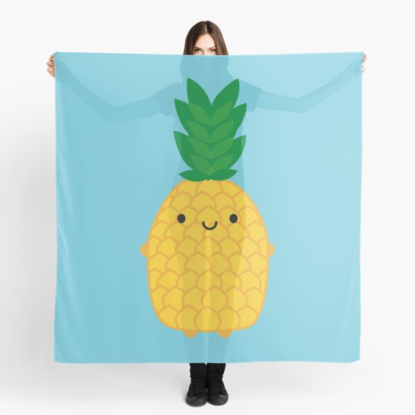 Kawaii Pineapple Scarf