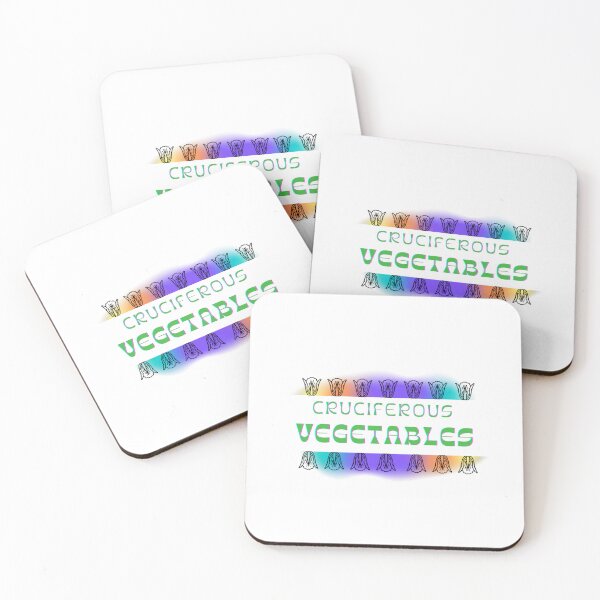 Item preview, Cruciferous Vegetables - Typography on Colorful Background designed and sold by SBWorld.