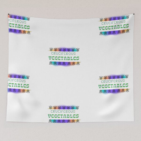 Item preview, Cruciferous Vegetables - Typography on Colorful Background designed and sold by SBWorld.