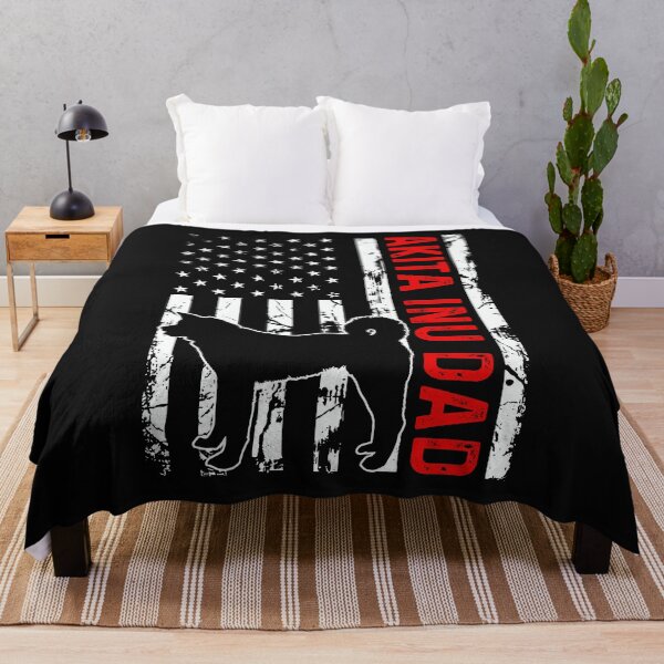 Item preview, Vintage Akita Inu Dad American Flag - Akita Inu Dog Breed Lover designed and sold by tjred01.