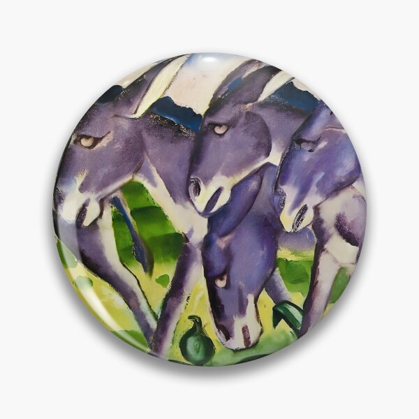 Item preview, Donkey Frieze by Franz Marc designed and sold by WonderweissStudio.