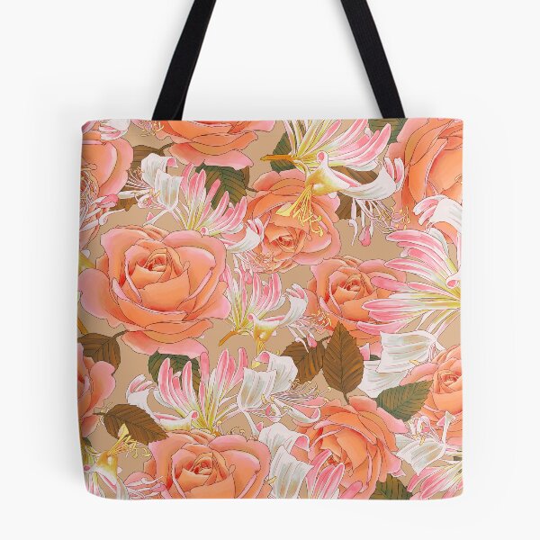 Item preview, Rose and Honeysuckle designed and sold by Sanna Kuusimurto.