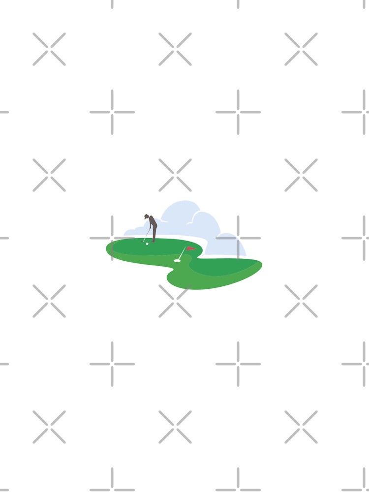 Imagen 7 de 7, Camiseta oversize con la obra Golf court, diseñada y vendida por AS-Graphics.