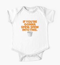 Wayne's World - If You're Gonna Spew, Spew Into This Short Sleeve Baby One-Piece