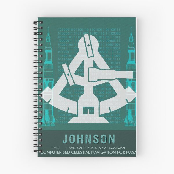 Item preview, Science Posters - Katherine Johnson - Mathematician, Physicist designed and sold by Studio Grafiikka.