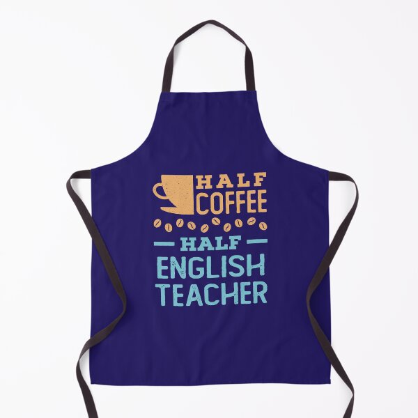 Item preview, Half Coffee Half English Teacher designed and sold by jaygo.