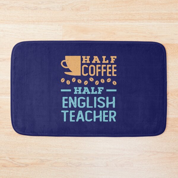 Item preview, Half Coffee Half English Teacher designed and sold by jaygo.