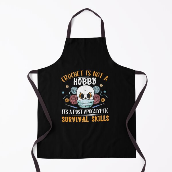 Artikelvorschau, Crochet Is Not A Hobby Survival Skill Häkelgarn entworfen und verkauft von StrongShirts.
