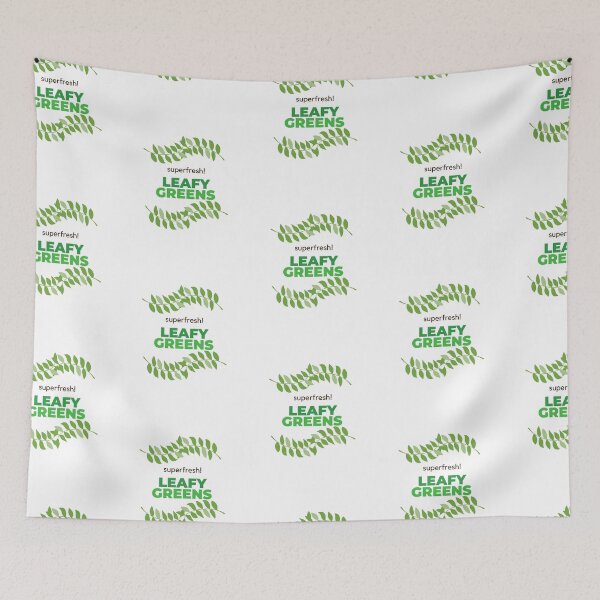 Item preview, Superfresh Leafy Greens - Typography  designed and sold by SBWorld.