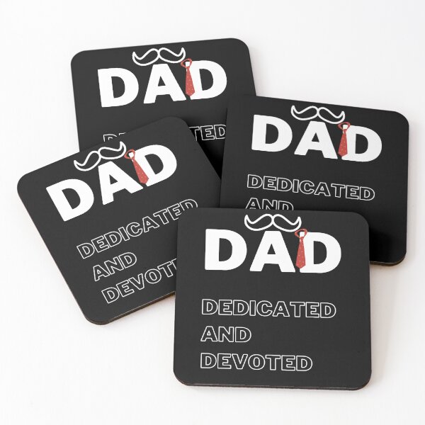 Item preview, dad dedicated and devoted Cool And Funny designed and sold by matasraa.