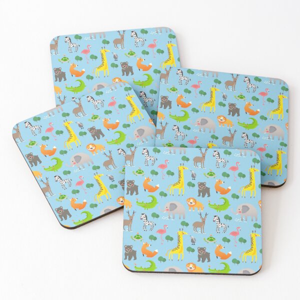 Item preview, Cute animal pattern 10 designed and sold by vanyadesign.