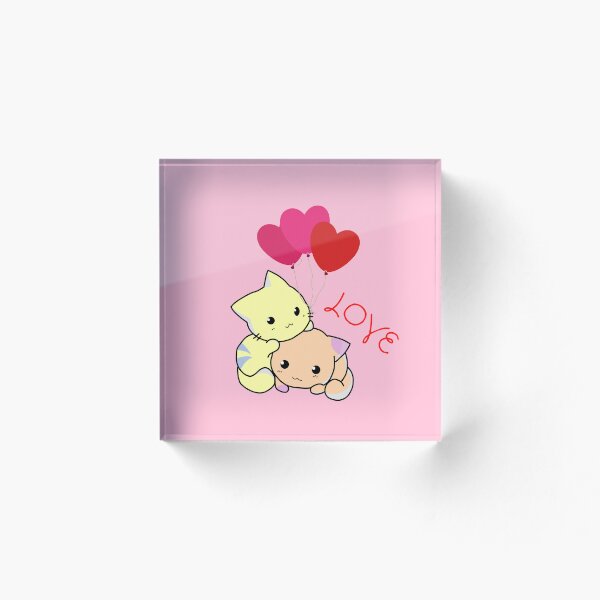 Aperçu de l'œuvre Chatons mignons amoureux créée et vendue par SN-DesignShop.