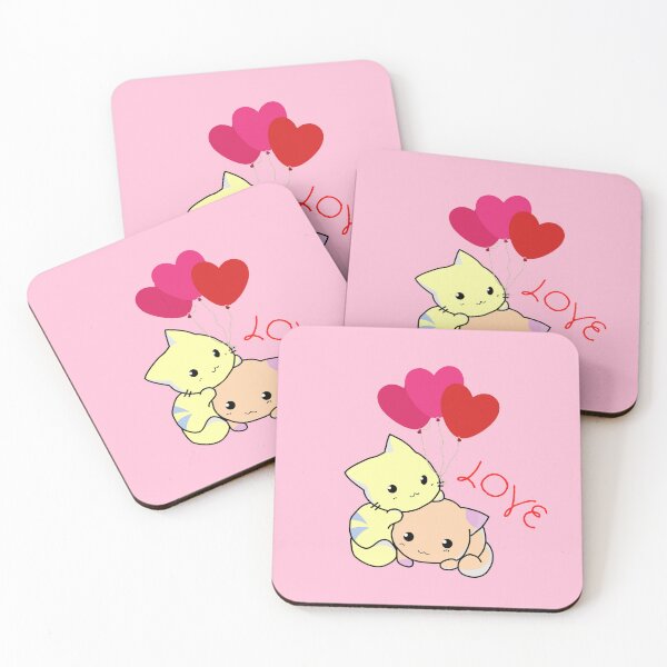 Item preview, Cute Kittens in Love designed and sold by SN-DesignShop.