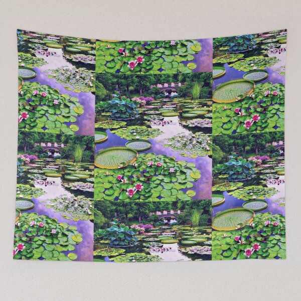 Item preview, Victoria Amazonica | Water Lily | Water Lily Leaf | Lily Flowers designed and sold by Khan-Baba.