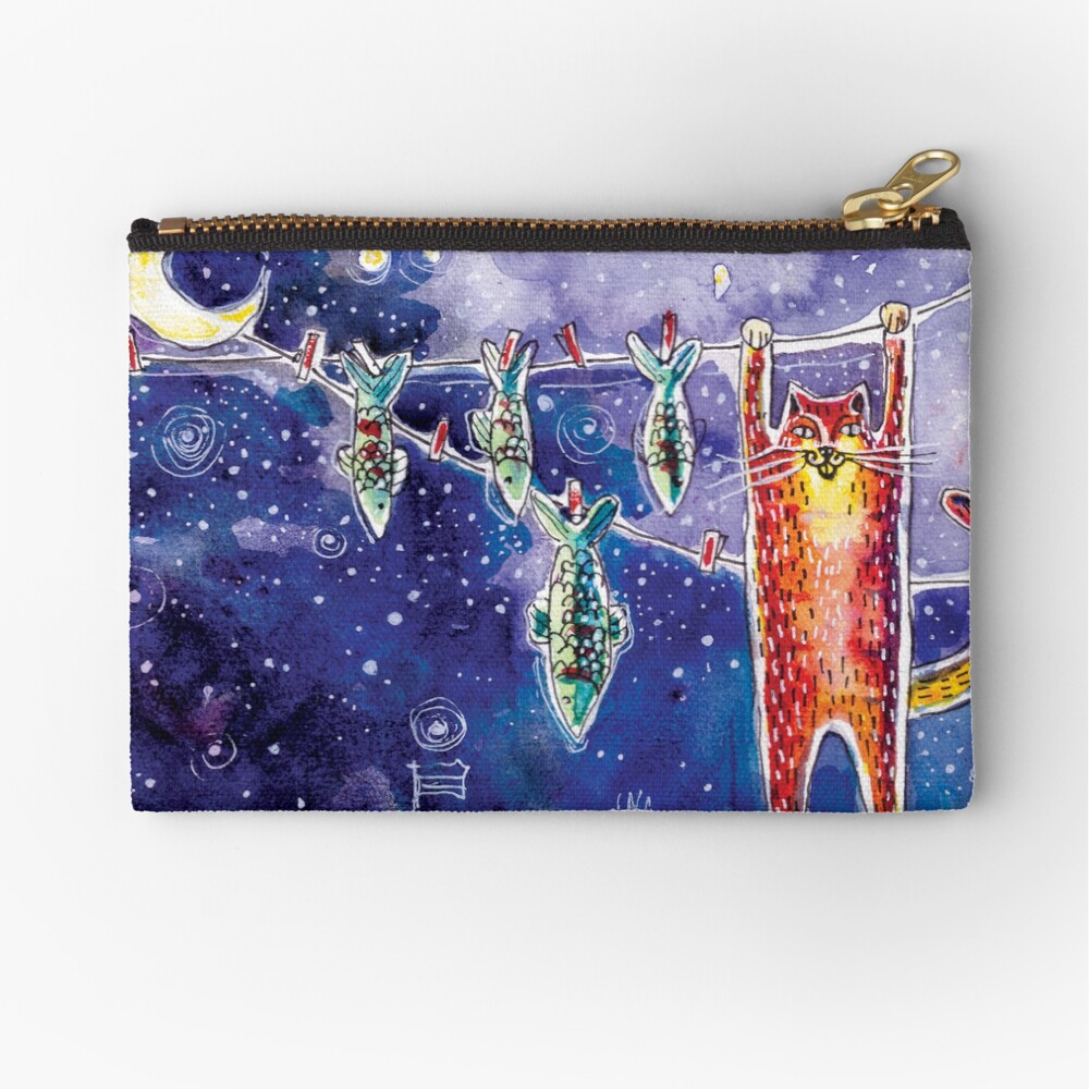 Hungry Zipper Pouch
