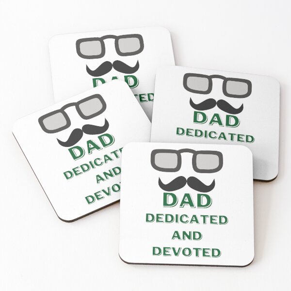 Item preview, dad dedicated and devoted Cool And Funny designed and sold by matasraa.