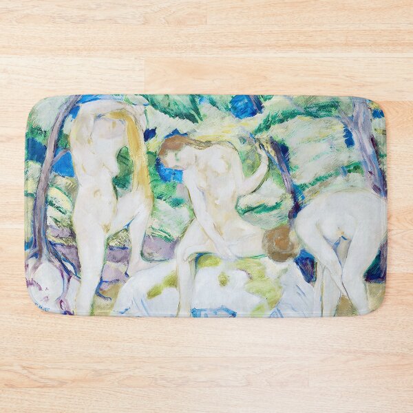 Item preview, Bathing Girls by Franz Marc designed and sold by WonderweissStudio.