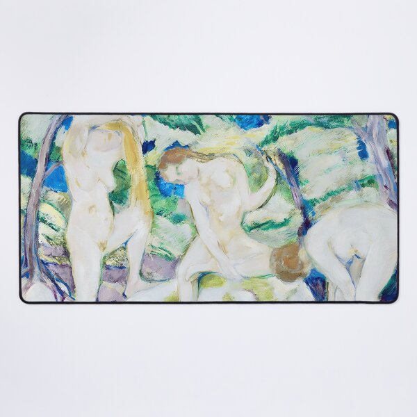 Item preview, Bathing Girls by Franz Marc designed and sold by WonderweissStudio.