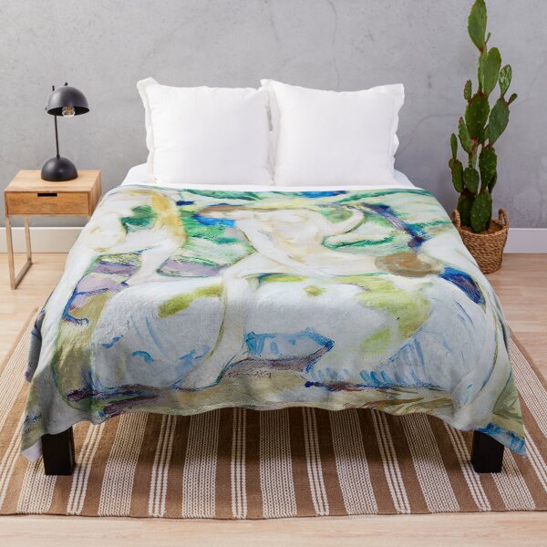 Item preview, Bathing Girls by Franz Marc designed and sold by WonderweissStudio.