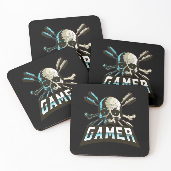 Aperçu de l'œuvre Gamer with Furious Skull with Arrows créée et vendue par PRIVARSHU.