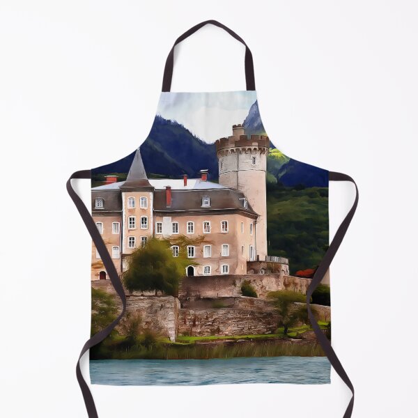 Item preview, Chateau de Duingt (Painting) designed and sold by cmphotographs.