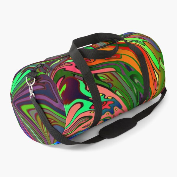 Item preview, Converging Colorful Swirls Psychedelic Pattern designed and sold by Deborah Camp.